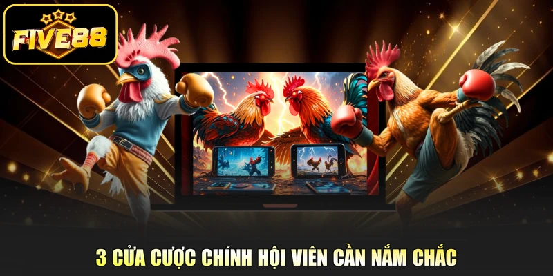 3 cửa cược chính hội viên cần nắm chắc