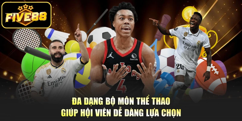 Đa dạng bộ môn thể thao giúp hội viên dễ dàng lựa chọn